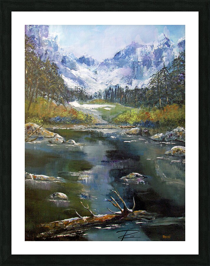 Mountain Vista Picture Frame print