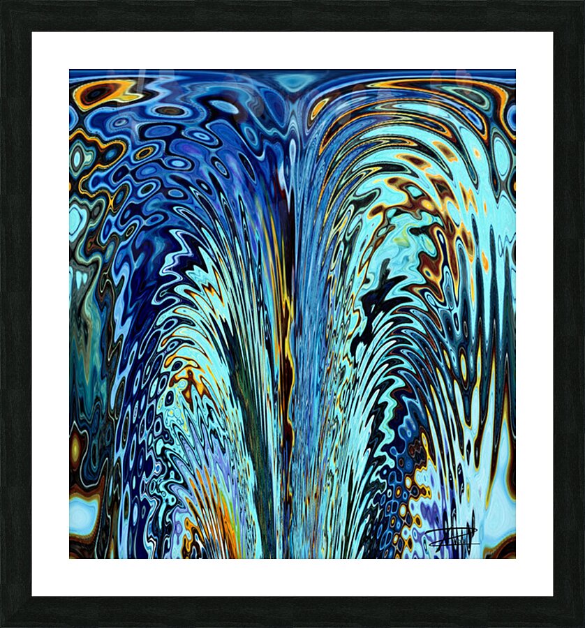 Fountain Picture Frame print