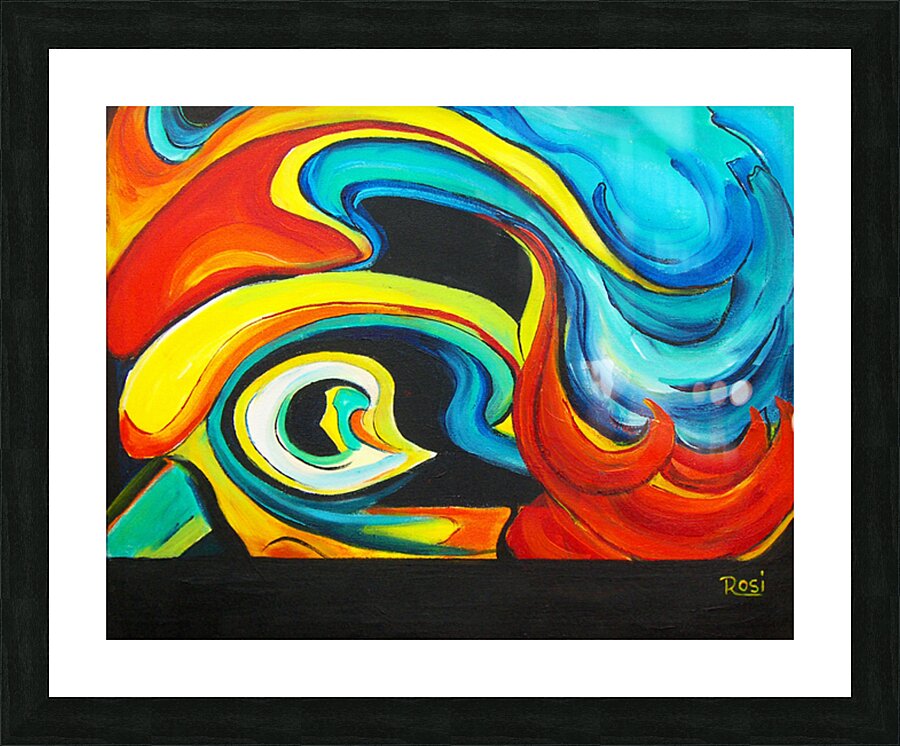 Rhapsody Picture Frame print