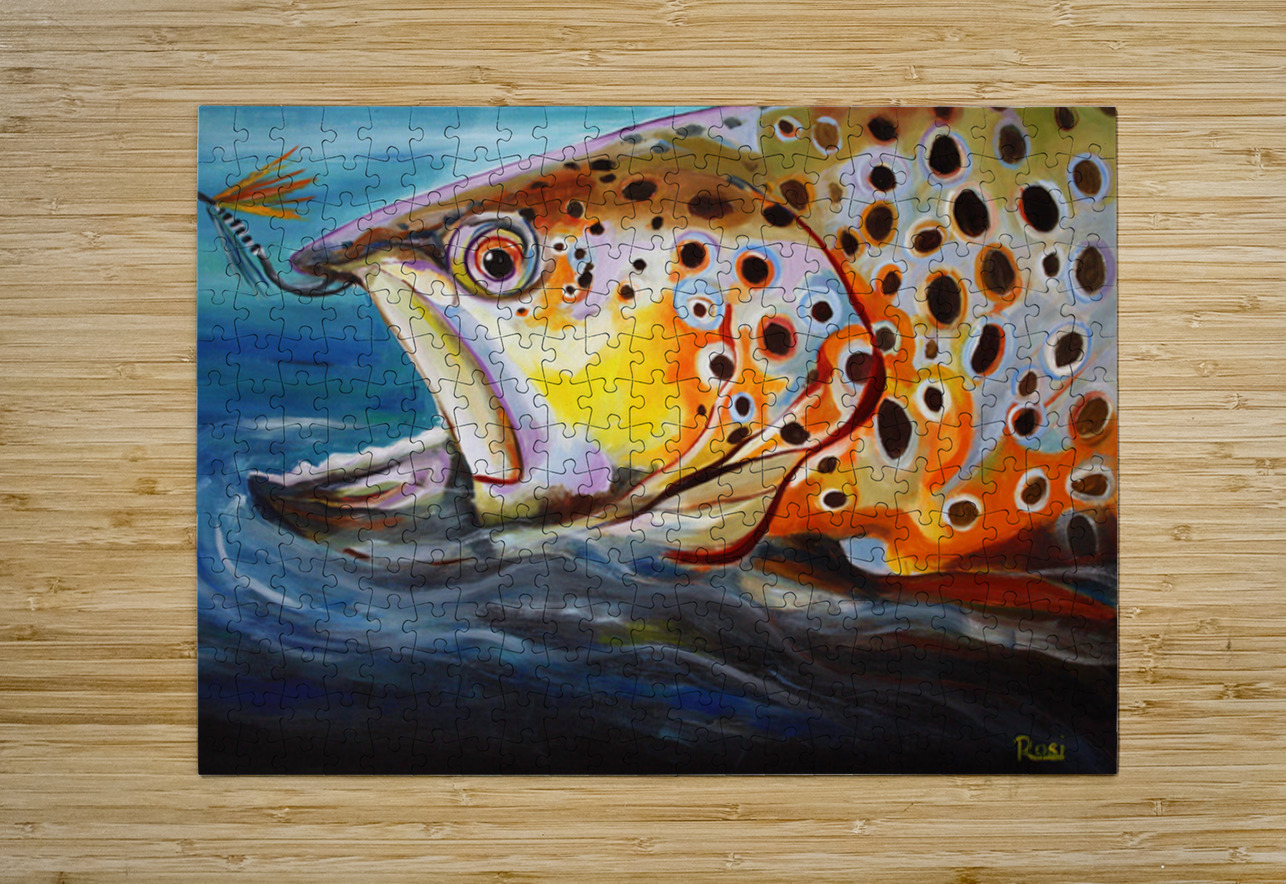 Hooked Rosi Oldenburg Puzzle printing