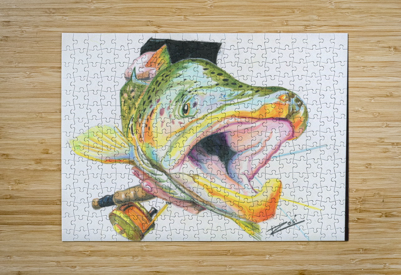 Big Mouth Rosi Oldenburg Puzzle printing