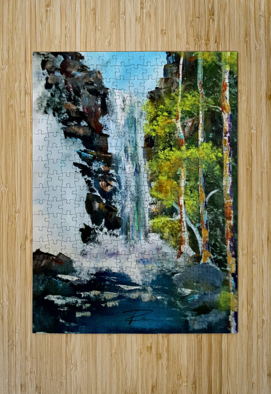 Waterfall Rosi Oldenburg Puzzle printing
