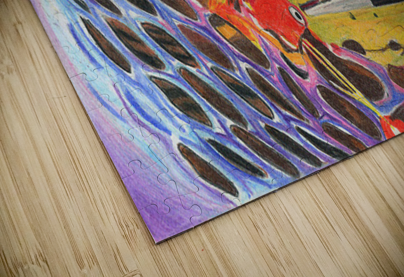 King Salmon in Net Rosi Oldenburg Puzzle