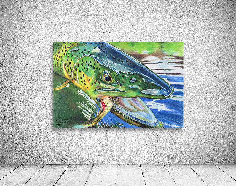 Hooked V  Wall Preview