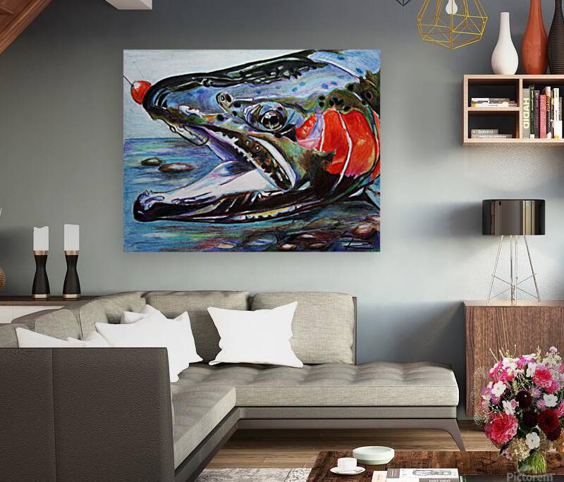 Hooked Steelhead Reproduction