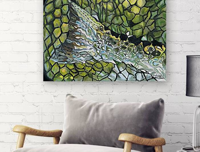 Fish Tail II by Rosi Oldenburg