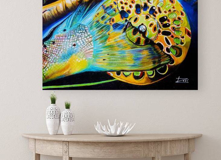 Tail Over Reel by Rosi Oldenburg