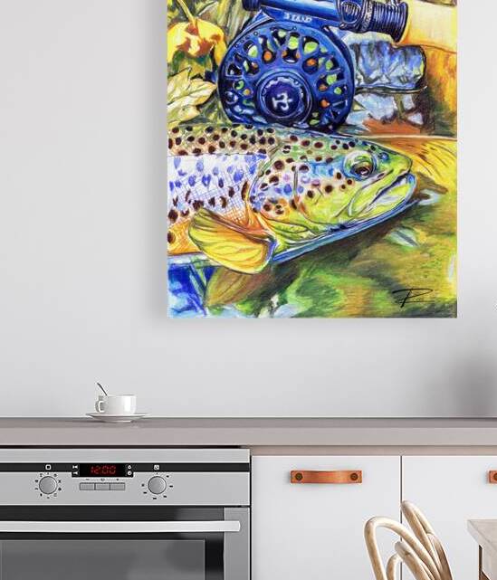 Brown with Rod by Rosi Oldenburg