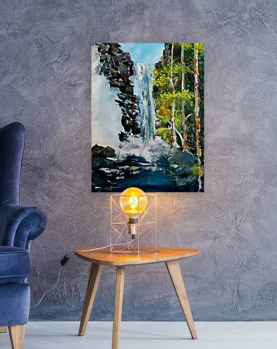 Waterfall by Rosi Oldenburg