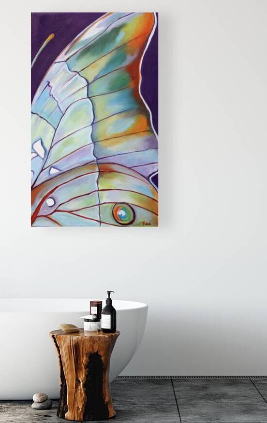 Blue Wing by Rosi Oldenburg