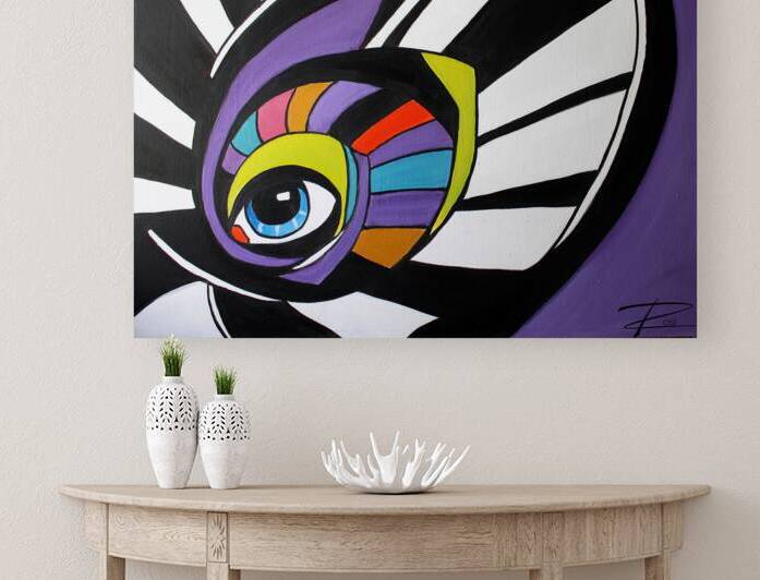 Looking Upstairs by Rosi Oldenburg