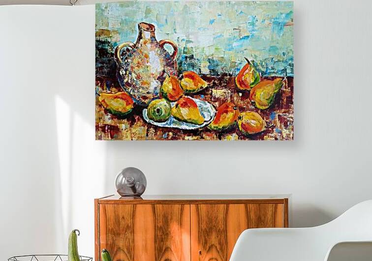 Nine Pears by Rosi Oldenburg