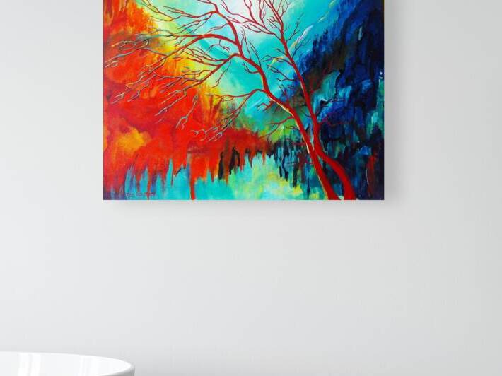 The Red Tree by Rosi Oldenburg